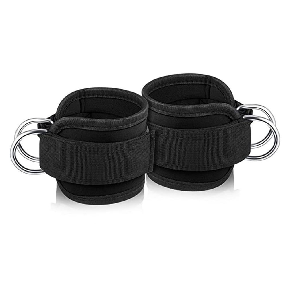 1 Pair Ankle Straps for Cable Machine Kickbacks, Glute Workouts, Lower