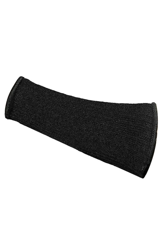 1 Pair Anti-Cut Arm Sleeve Unisex Puncture Resistant Wrist Protector Extended Coverage Outdoor Protective Gear High Elasticity Wear-Resistant Arm Protectors Safety Equipment(Black,7.8x2")