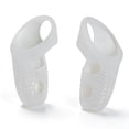 thumbnail image 1 of 1 Pair Anti-Fall Silicone Controller Grips Cover for Meta Quest 3, Ergonomic Skin-Friendly Protective Case(White), 1 of 4