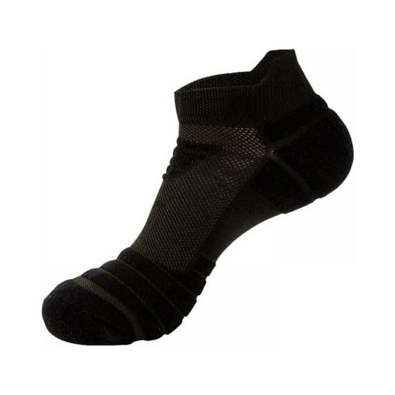 1 Pair Anti-slip Sports Socks Comfortable Running Ankle Socks Breathable Outdoor Hiking Cycling Socks Athletic No Sweat Socks