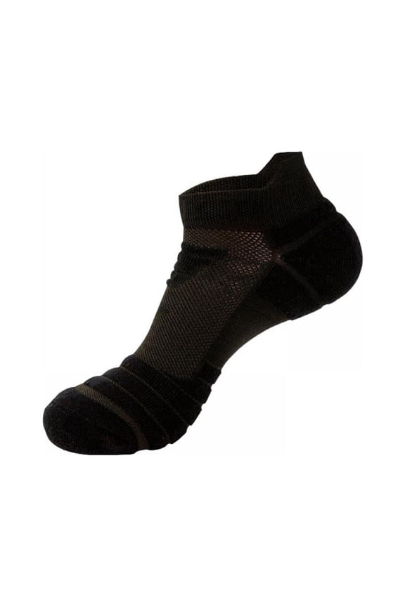 1 Pair Anti-slip Sports Socks Comfortable Running Ankle Socks Breathable Outdoor Hiking Cycling Socks Athletic No Sweat Socks