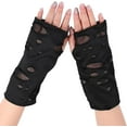 thumbnail image 1 of 1 Pair Arm Warmers Gloves, Fingerless Gloves Arm Sleeves for Women or Men, 1 of 6