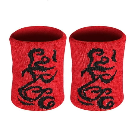 1 Pair Athletic Sweatband Tennis Sweat Band Sports Wristband Wrist Sweatbands