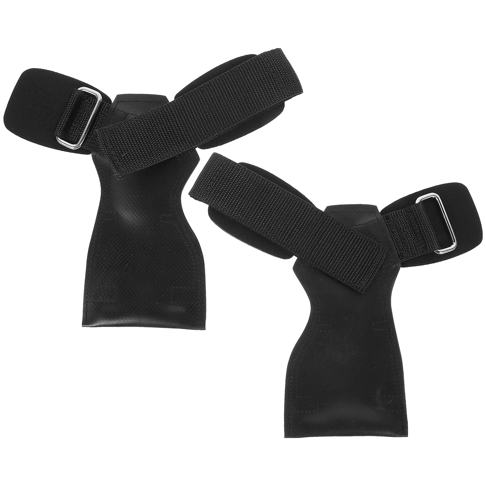 Onaparter 1 Pair Barbell Gymnastics Hand Grips Rubber Hand Grips