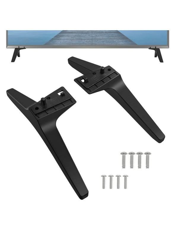 1 Pair Base Stand for LG TV Legs Replacement MAM6498401 for LG 49 50 55 Inch TV Model 49UJ6300/ 49LJ5550/ 49LJ550M-UB/ 49UK6300/ 50UJ6300/50UK6300/ 55LJ5500UA
