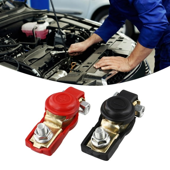 1 Pair Battery Terminals Auto Battery Terminal Connector Battery Bornes Terminal
