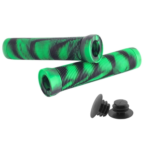 1 Pair Bike Handlebar Grips Cover Non-Slip Rubber Handlebar Cover for 22.2mm Handlebar Scooter Cruiser Road Urban,C