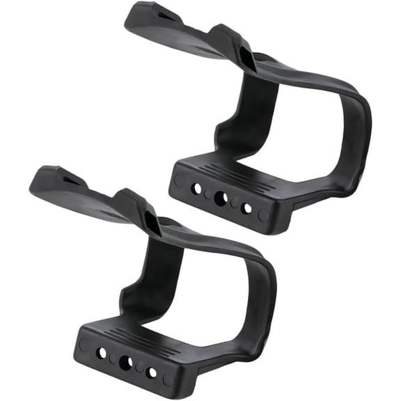 1-Pair Bike Pedal Toe Clips, Half Cage for Mountain Road Bicycles