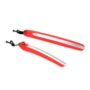 1 Pair Universal Mountain Bike Mudguards Quick Release Cycling Accessories for Riding - Red