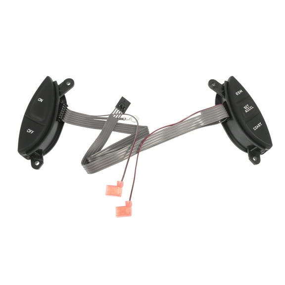 1 Pair Black Cruise Control Switch Button with Cable for Ford F150 Explorer for Ranger F87Z9C888BB F87A9D809BA