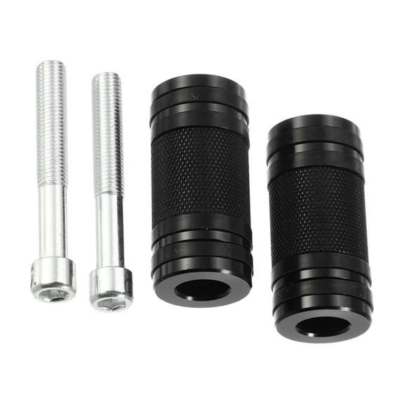 1 Pair Black Motorcycle Shifter Foot Pegs Shift Lever Aluminum Fit for Harley Davidson Touring