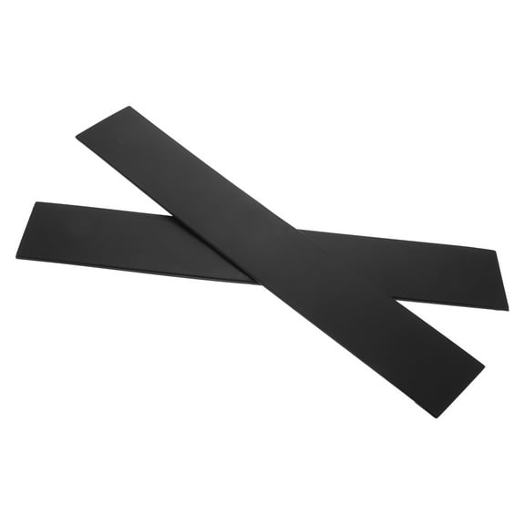 VERDANVERSE Vehicle Door Edge Protector Door Glass Trim Black Rubber 1 Pair