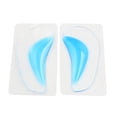 thumbnail image 1 of 1 Pair Blue S Size Gel  Foot Orthotics O-type Bow Legs Correct Shoes Insole, 1 of 3