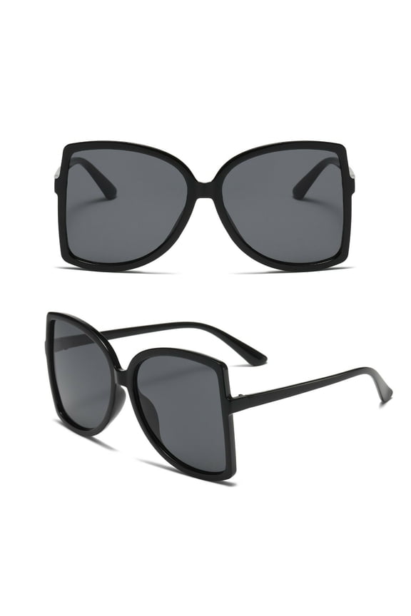 1 Pair Bowknot Butterfly Lightweight Oversized Sunglasses for Women Ladies UV400