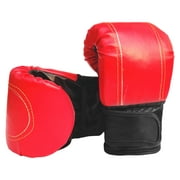 1 Pair Boxing Gloves Adjustable Breathable Ergonomic Adult Fighting Grappling Gloves for Gym