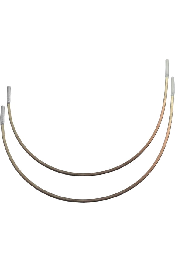 1 Pair Bra Wire Underwire Replacement Boning Nylon Coated / Stainless Steel