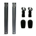 thumbnail image 1 of 1 Pair C02 Pen-Shaped Condenser Microphone Shockproof Clip Microphone Piano Mic Pe G3016, 1 of 6