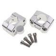 thumbnail image 1 of 1 Pair CNC 22mm to 28mm Handlebar Riser Clamp Taper for Dirt Pit ATV Quad, 1 of 5