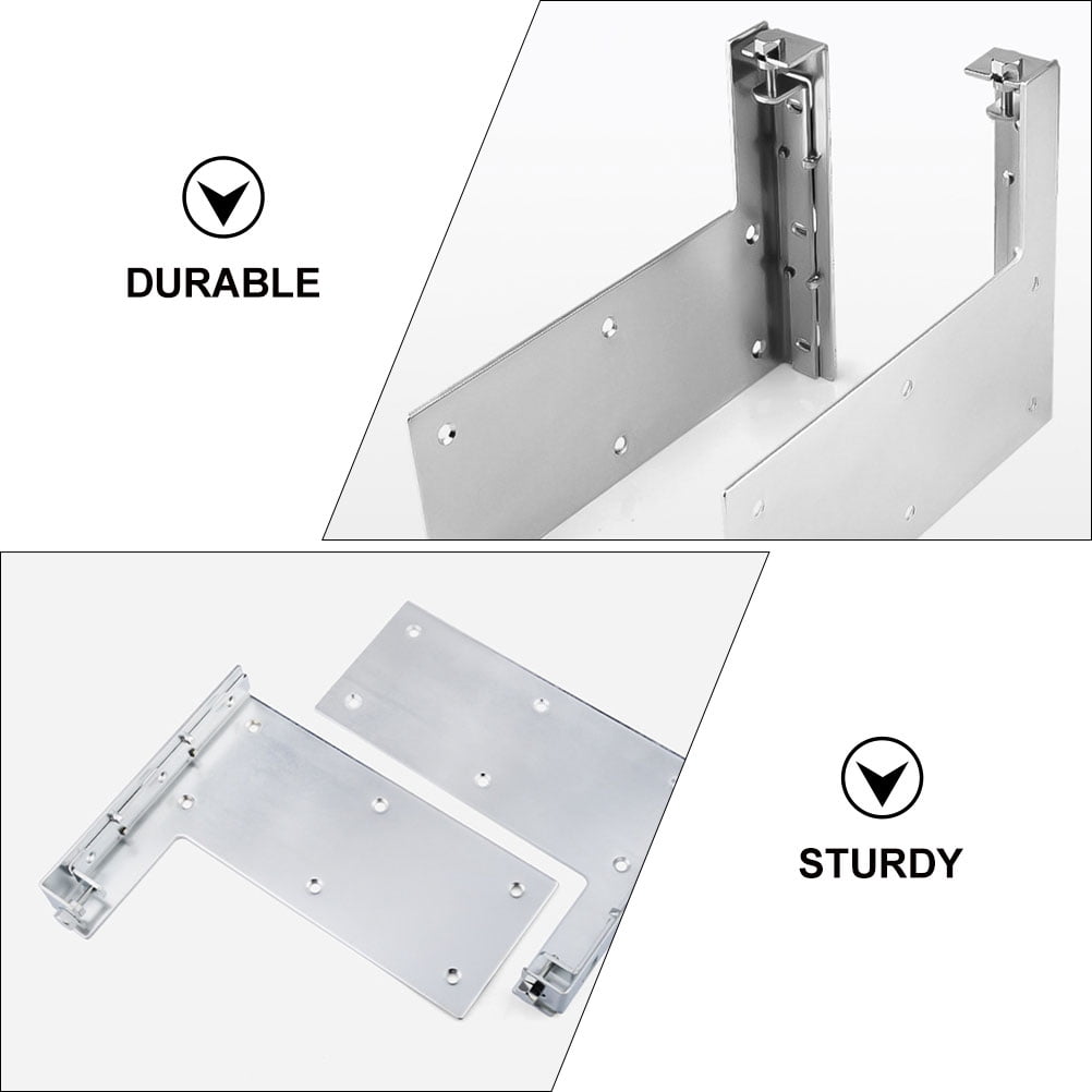 1 Pair Brackets Heavy Duty Hanging Codes Fixed