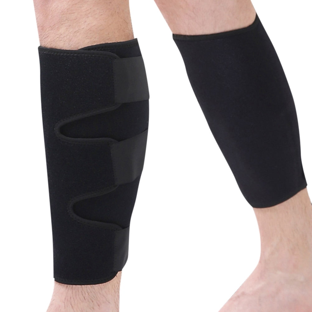 1 Pair Calf Brace Adjustable Shin Splint Support Lower Leg Compressed