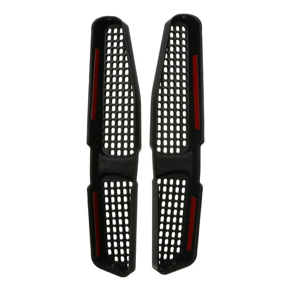 FONDOTIN Car Vent Cover Black Plastic 1 Pair Shield for Vehicle Seat Comfort