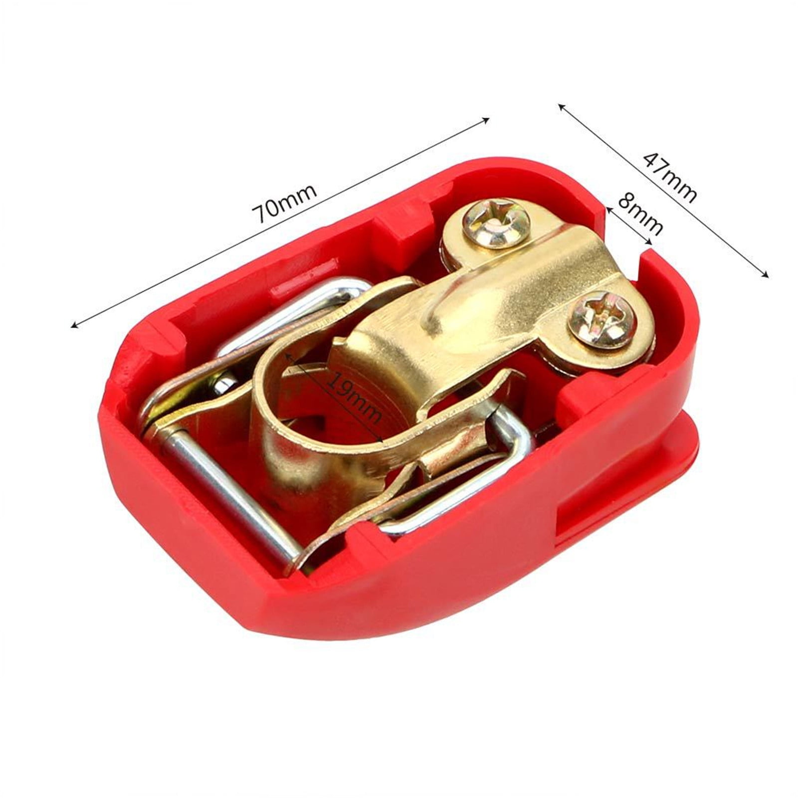 1 Pair Car Battery Terminal Kit, 12V Negative Positive Battery