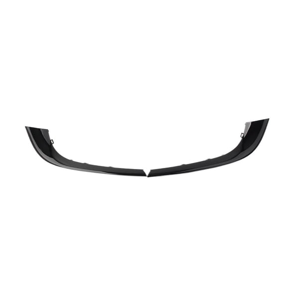 1 Pair Car Front Bumper Upper Molding Decoration Trim For Jaguar XF 2012-2015 C2Z20504 C2Z20500 ABS Glossy Black