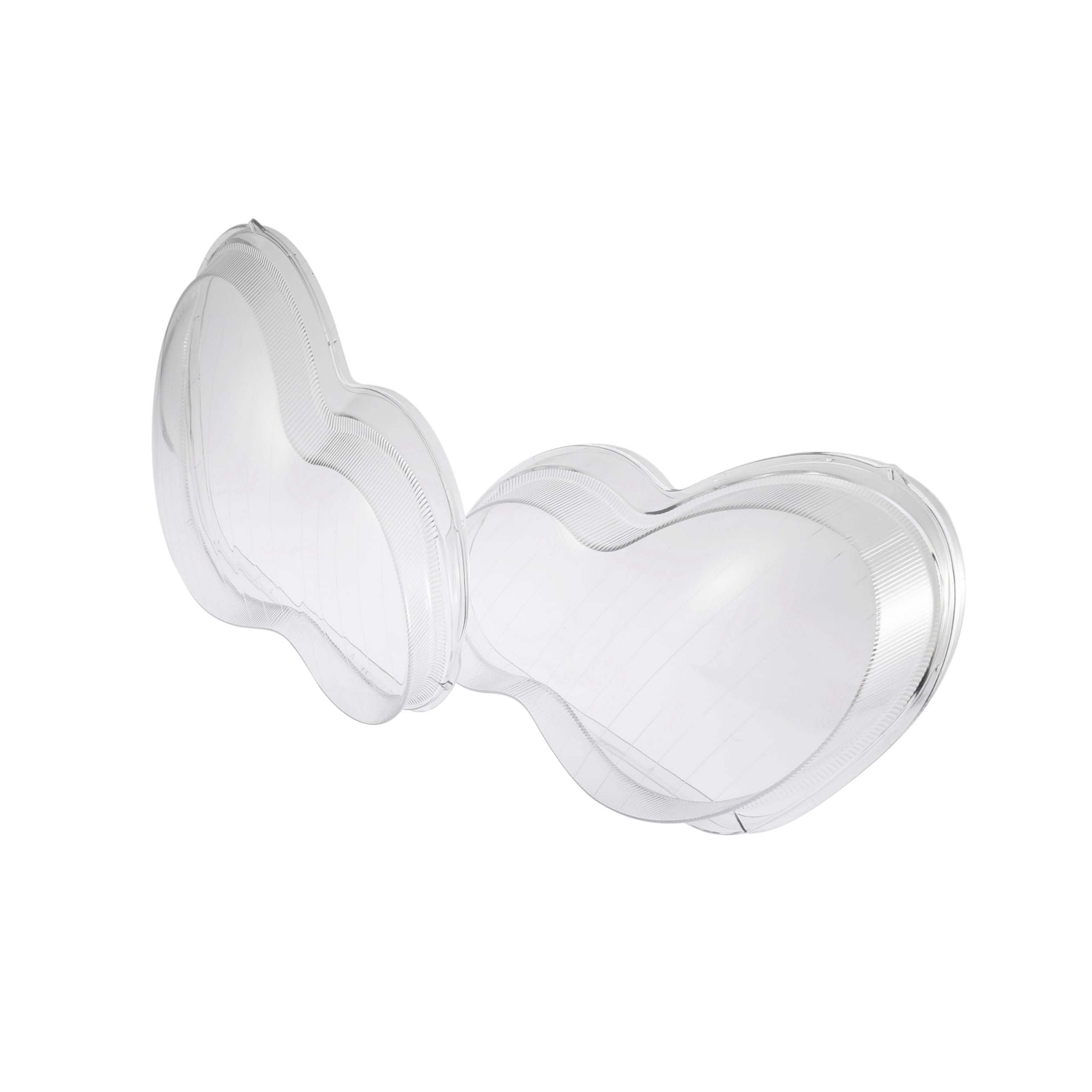 1 Pair Car Front Headlight Headlamp Lens Cover PC Shell for Mercedes-Benz W203