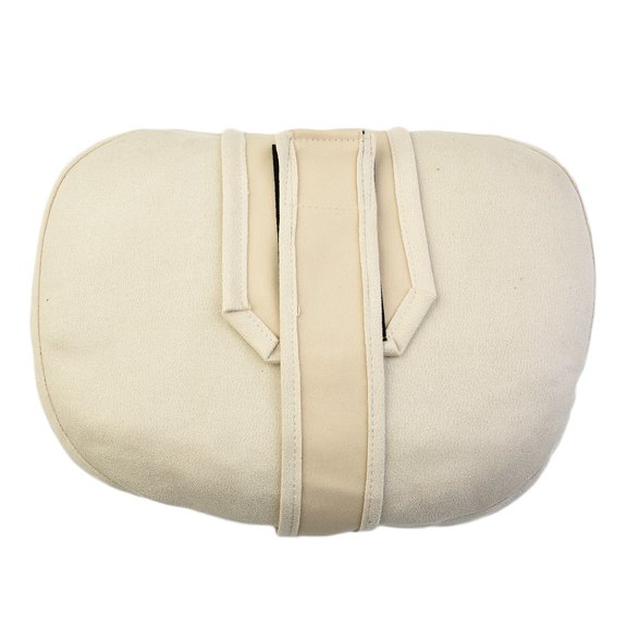 1 Pair Car Headrest Maybach Design S Class Ultra Soft Pillow for Mercedes Benz Beige