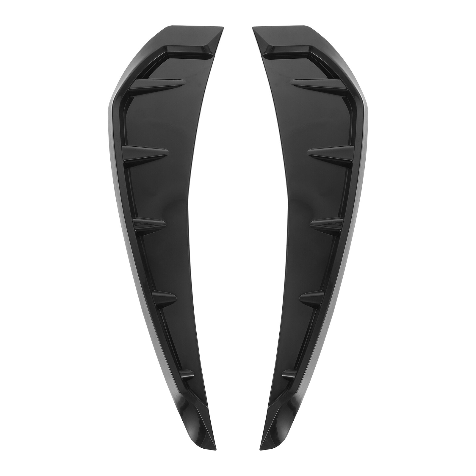 1 Pair Car Hood Stickers Vehicle Air Flow Decals Auto Hood Modified