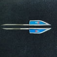 thumbnail image 1 of 1 Pair Car Metal Sticker Fender Modifications Laser Emblem Car Styling Exterior Accessories for Audi Q5, 1 of 6