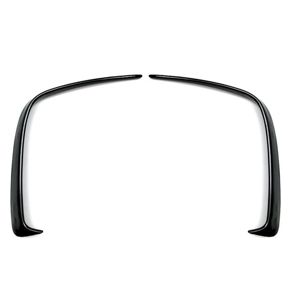 1 Pair Car Rear Bumper Splitter Spoilers Canard for for W176 A200 A250 A45 2013-2016