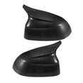 thumbnail image 1 of 1 Pair Car Rear View Mirror Cover Cap Overlay Black Carbon Fiber Pattern for BMW X3 G01 IX3 Guard Covers, 1 of 6
