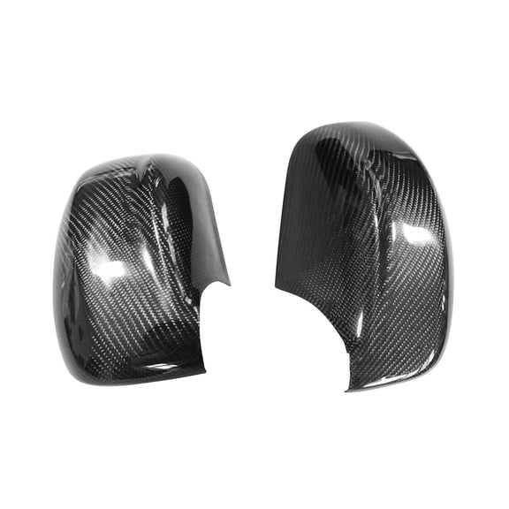 1 Pair Carbon Fiber Car Accessories Rearview Side Mirror Cover Cap For Nissan GT-R R35 2008-2020