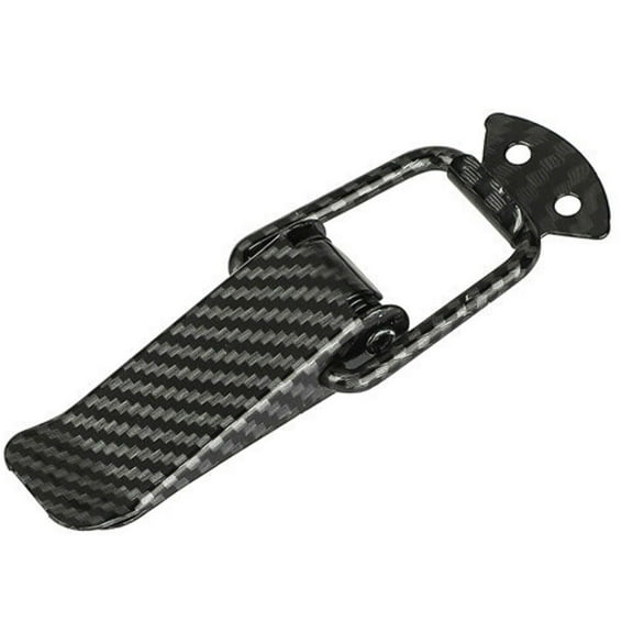 1 Pair Carbon Fiber Quick Release Fastener, Fastener Latch for Fender Trunk and Hatch Lids