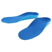1 Pair Children Non-slid Flatfoot Orthotic Insoles XO Leg Arch Supports Correction Cushions Insert Shoe Pads for Boys Girls (Blue, 36-39 Yard)