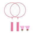 thumbnail image 1 of 1 Pair Children Training Badminton Racket Ball Set Indoor/Outdoor Sport Game Toy, 1 of 7