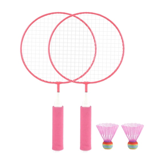 1 Pair Children Training Badminton Racket Ball Set Indoor/Outdoor Sport Game Toy