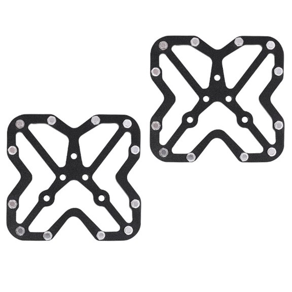 1 Pair Clipless Pedal Adapter Convert to Platform Pedal for Mountain Bikes Aluminum Clipless Platform Adapter for Bikes