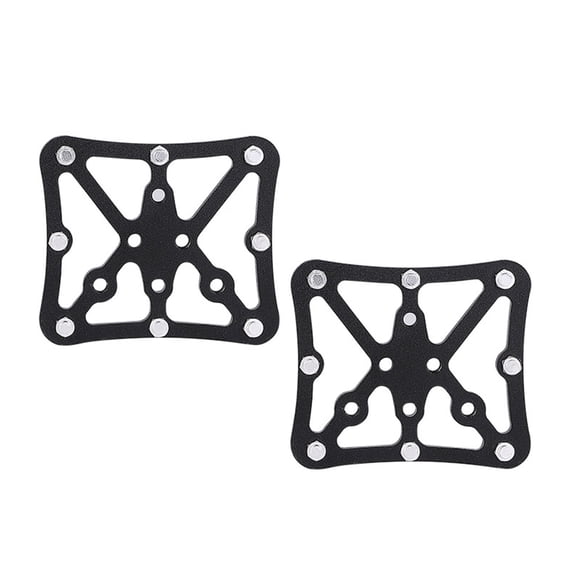 1 Pair Clipless Pedal Adapter Convert to Platform Pedal for Mountain Bikes Aluminum Clipless Platform Adapter for Bikes