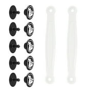 1 Pair Clogs Heel Straps with Rivets Replacement Part For Clogs Sandals Men and Women Shoe Beach Shoe Accessories