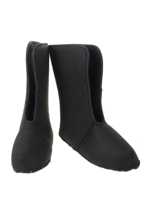 Black Thermal Boot Liners for Shoes Cozy and Comfortable Winter