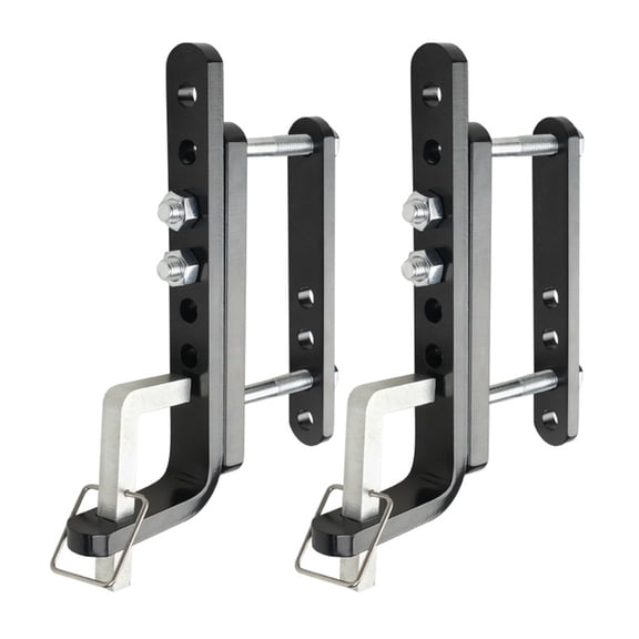 1 Pair Control Bracket for Distribution System Sway Control Hitch Brackets Fit 3-6inch Trailer Frame Easy Installation