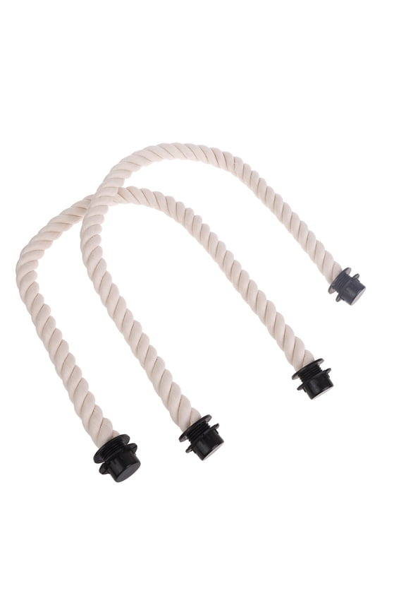 Rope Handle with Canvas Insert Handbag Strap Repair Replacements for Beach Bag Handbag Canvas Tote Shoulder Bag