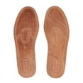 thumbnail image 1 of 1 Pair Cowhide Insoles For Shoes Men Comfortable Deodorant Casual Leather Insole Feet Quality Genuine Leather Flats Shoe Sole, 1 of 21