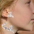 thumbnail image 1 of 1 Pair Creative Faucet Stud Earrings Vintage Punk Water Pipe Faucet Earrings Jewelry for Women Men Gifts, 1 of 6