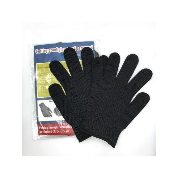 1 Pair Cut Resistant Gloves Food Grade Level 5 Protection Cutting Glove