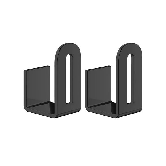 1 Pair Cutting Board Holder,Kitchen Pot Lid Holder,Pot Pan Lids Holder,Stainless Steel Hanging Hooks Chopping Board Organizer for Bakeware Tray Dry Display Stand Kitchen Countertop Cabinet(Black)