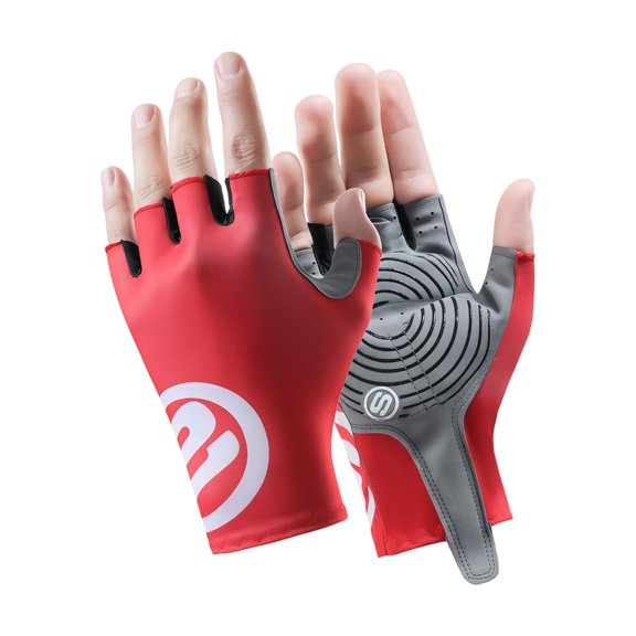 1 Pair Cycling Gloves Nylon Fabric With Sweat Wicking Technology Ergonomic Mitts For Long Distances
