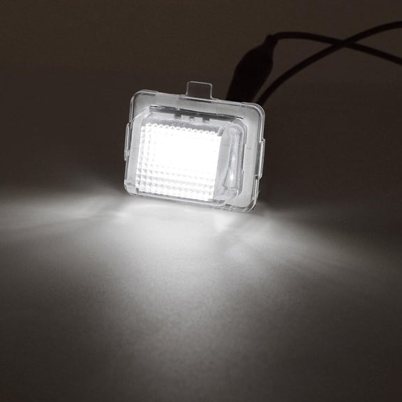1 Pair DIY 6500K Car LED Number License Plate Light for Benz TAPDRA Spare Part